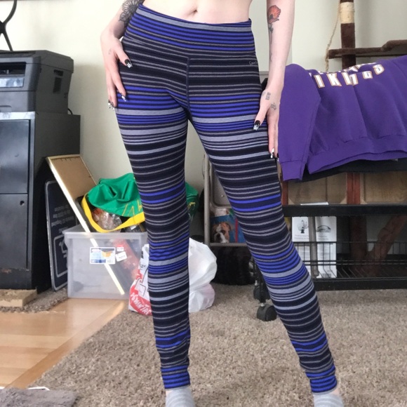 ‼️2 for $20‼️ Calvin Klein striped leggings - Picture 2 of 16